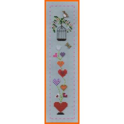 Marque-pages Bouquet de coeurs
