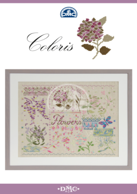 Booklet Flowers Mouliné Coloris