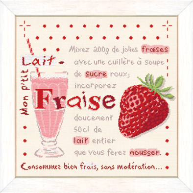 Mon p'tit lait fraise