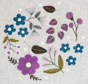 Cercle fleuri Pauline