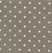 Belfast Petit pois 12,6 fils - 7319 gris anthracite pois blanc