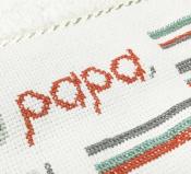 Serviette de toilette "Famille"