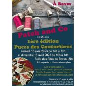 15 et 16 avril 2023 : puces des couturires - BOVES (80)
