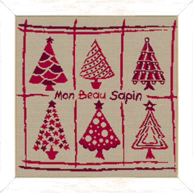 Lilipoints - Mon beau sapin rouge