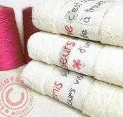 Serviette de toilette "Amitié"