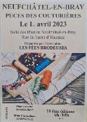 1er avril 2023 : puces des couturires - NEUFCHATEL EN BRAYE (76)